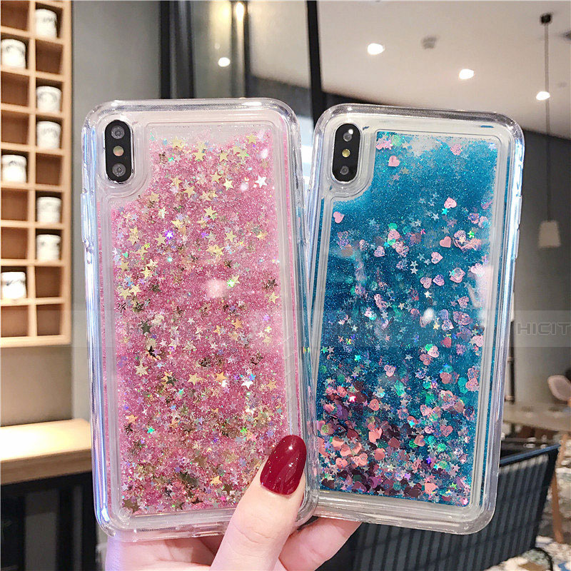 Custodia Silicone Trasparente Ultra Sottile Cover Fiori T02 per Apple iPhone X