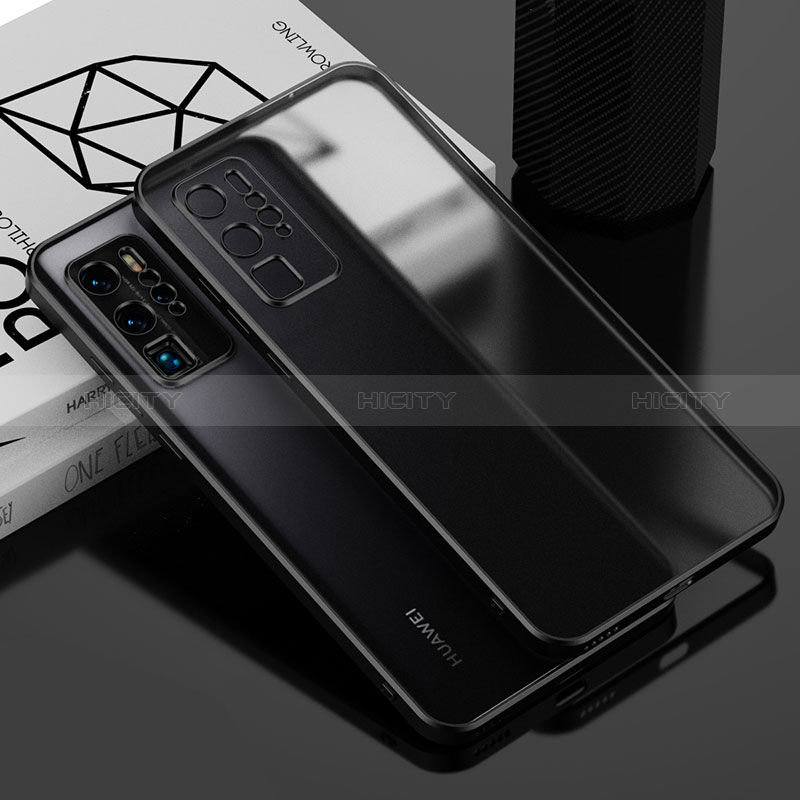 Custodia Silicone Trasparente Ultra Sottile Cover Morbida AN1 per Huawei P40 Pro