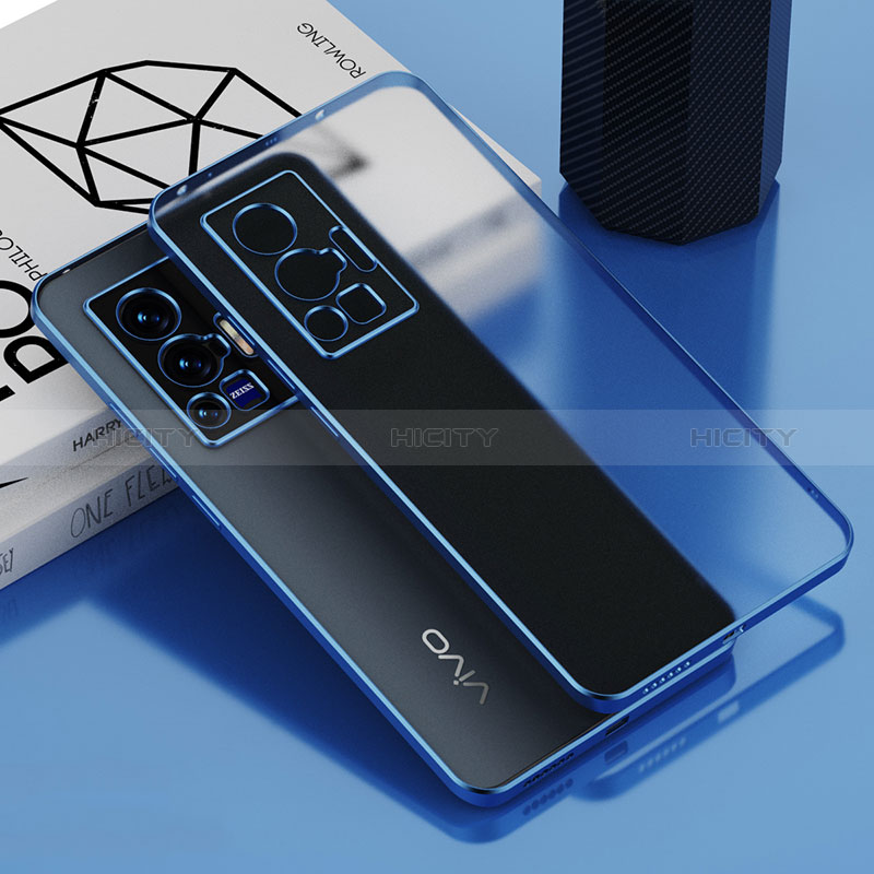 Custodia Silicone Trasparente Ultra Sottile Cover Morbida AN1 per Vivo X70 Pro 5G