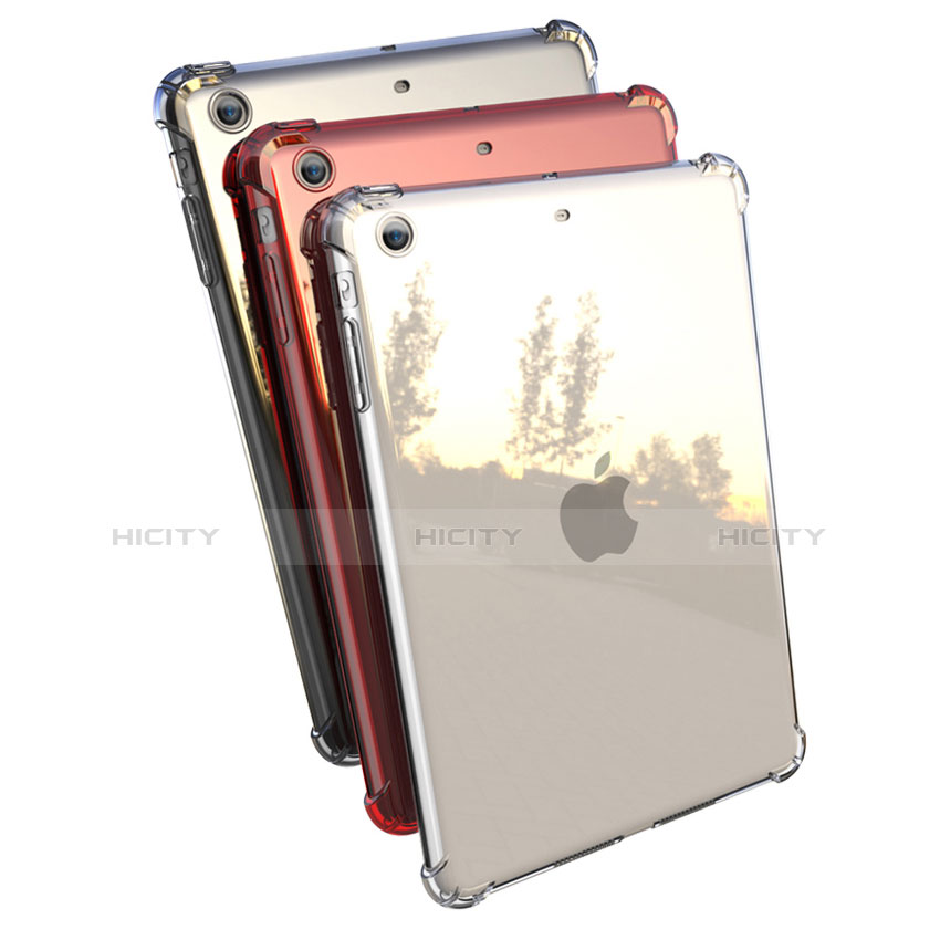 Custodia Silicone Trasparente Ultra Sottile Cover Morbida H01 per Apple iPad Mini 3