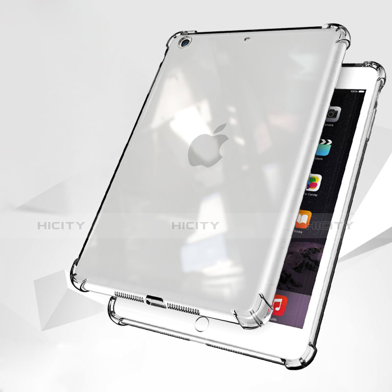 Custodia Silicone Trasparente Ultra Sottile Cover Morbida H01 per Apple iPad Mini