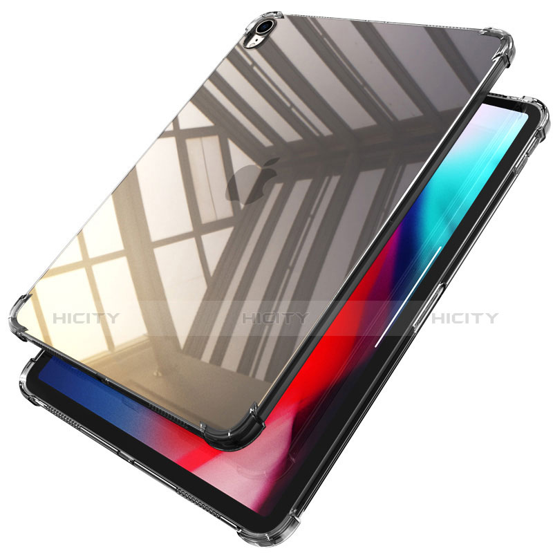 Custodia Silicone Trasparente Ultra Sottile Cover Morbida H01 per Apple iPad Pro 11 (2018)