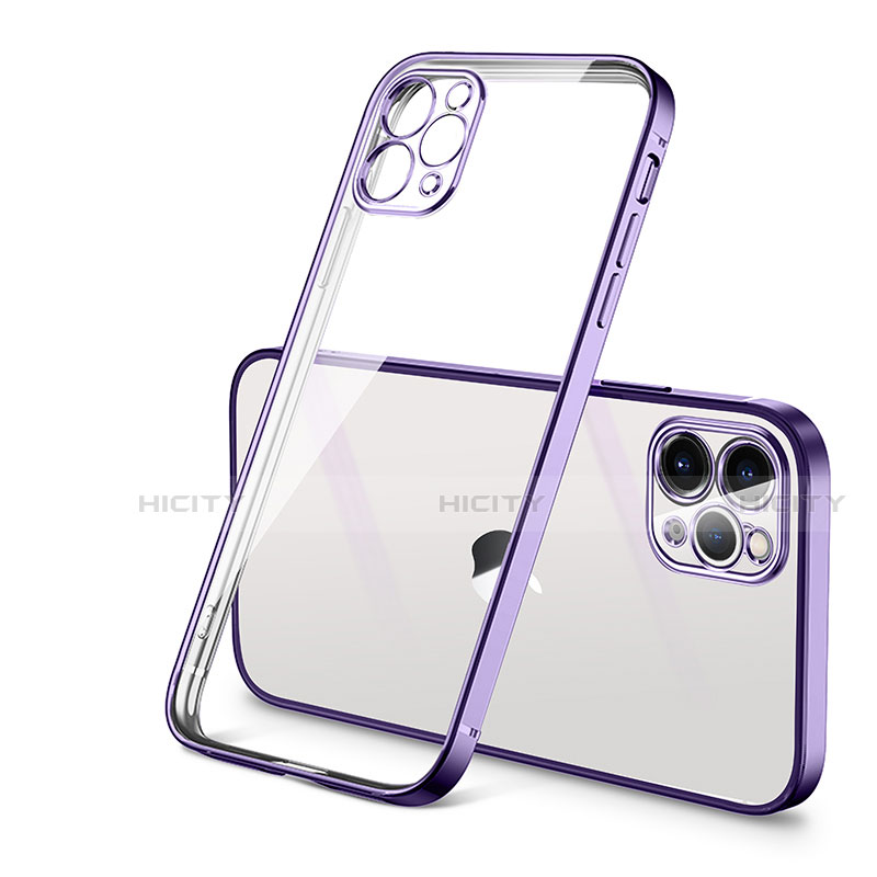 Custodia Silicone Trasparente Ultra Sottile Cover Morbida H01 per Apple iPhone 12 Pro Max