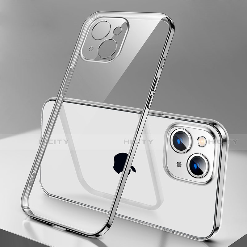 Custodia Silicone Trasparente Ultra Sottile Cover Morbida H01 per Apple iPhone 13 Mini