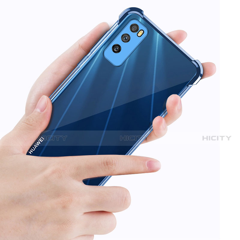 Custodia Silicone Trasparente Ultra Sottile Cover Morbida H01 per Huawei Enjoy 20 Pro 5G