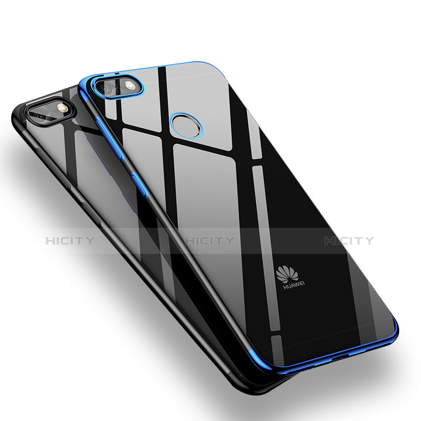 Custodia Silicone Trasparente Ultra Sottile Cover Morbida H01 per Huawei Enjoy 7