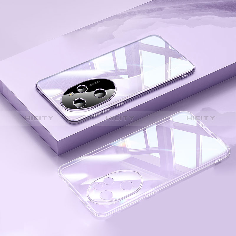Custodia Silicone Trasparente Ultra Sottile Cover Morbida H01 per Huawei Honor 100 Pro 5G