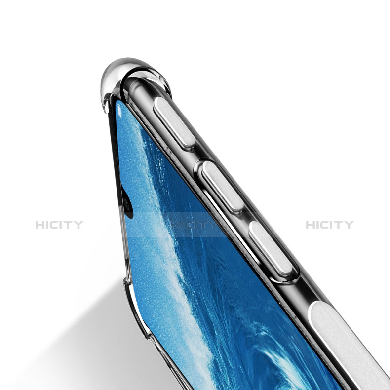 Custodia Silicone Trasparente Ultra Sottile Cover Morbida H01 per Huawei Honor 8X Max