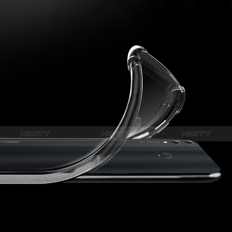 Custodia Silicone Trasparente Ultra Sottile Cover Morbida H01 per Huawei Honor 8X Max