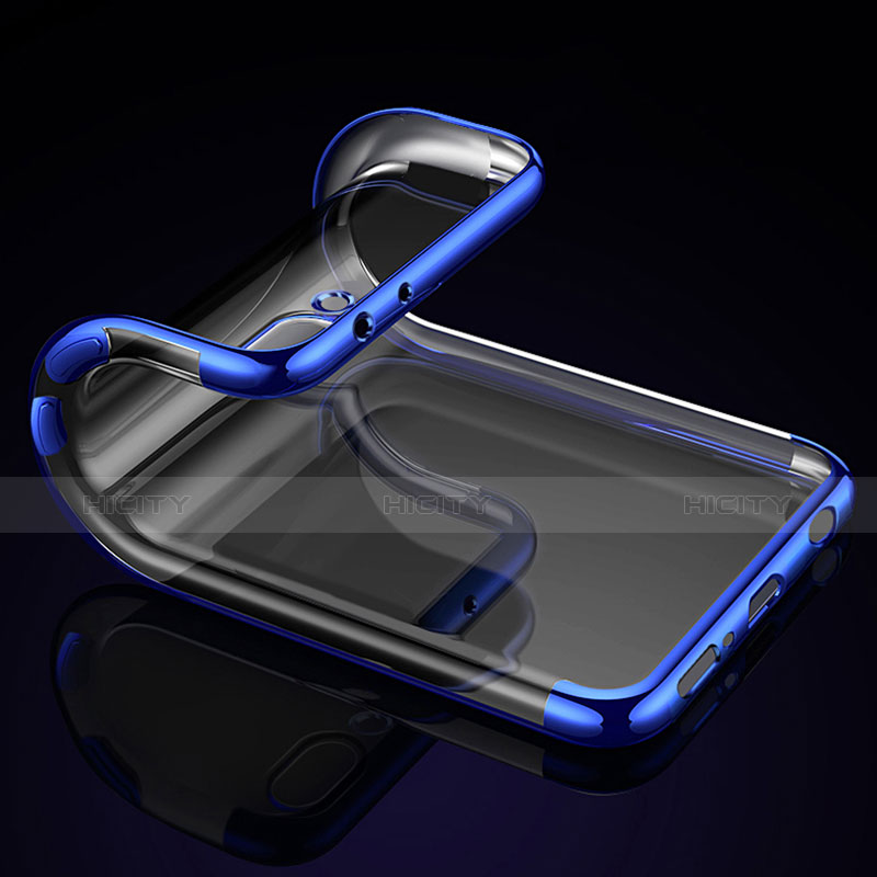 Custodia Silicone Trasparente Ultra Sottile Cover Morbida H01 per Huawei Honor V10