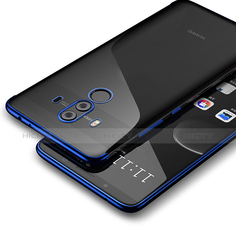 Custodia Silicone Trasparente Ultra Sottile Cover Morbida H01 per Huawei Mate 10 Pro