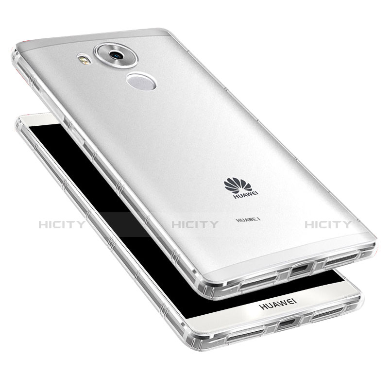 Custodia Silicone Trasparente Ultra Sottile Cover Morbida H01 per Huawei Mate 8