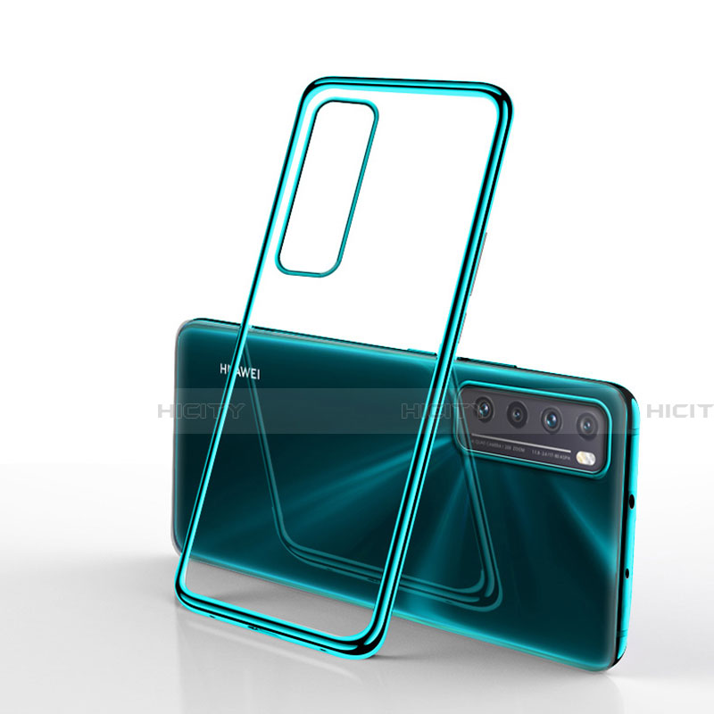 Custodia Silicone Trasparente Ultra Sottile Cover Morbida H01 per Huawei Nova 7 5G