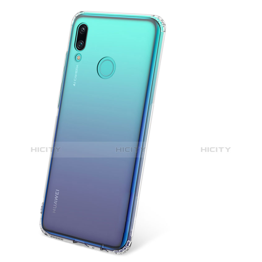 Custodia Silicone Trasparente Ultra Sottile Cover Morbida H01 per Huawei P Smart (2019)