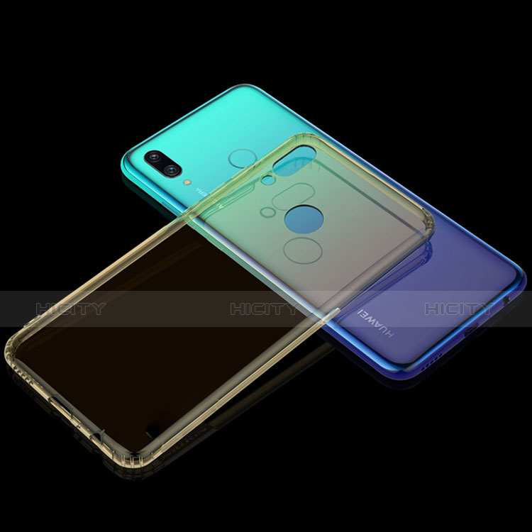 Custodia Silicone Trasparente Ultra Sottile Cover Morbida H01 per Huawei P Smart (2019)