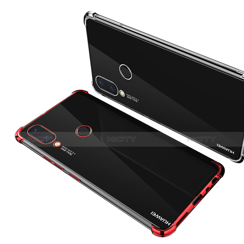 Custodia Silicone Trasparente Ultra Sottile Cover Morbida H01 per Huawei P Smart+ Plus