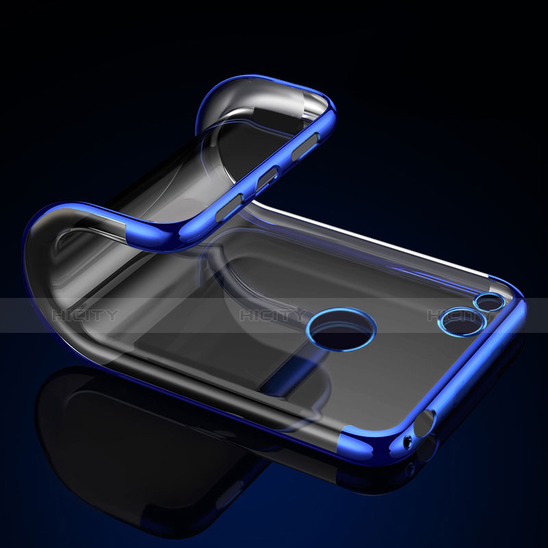 Custodia Silicone Trasparente Ultra Sottile Cover Morbida H01 per Huawei P8 Lite (2017)