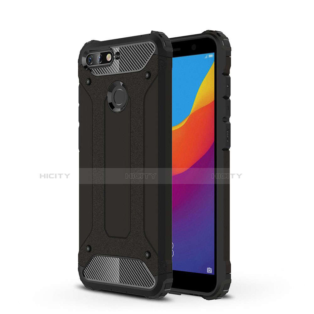 Custodia Silicone Trasparente Ultra Sottile Cover Morbida H01 per Huawei Y6 (2018)