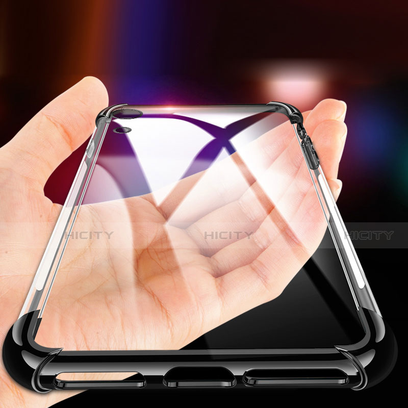 Custodia Silicone Trasparente Ultra Sottile Cover Morbida H01 per Huawei Y6 (2019)