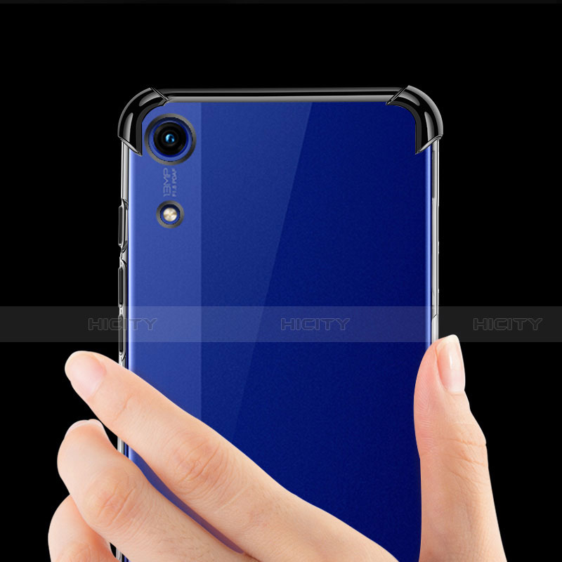 Custodia Silicone Trasparente Ultra Sottile Cover Morbida H01 per Huawei Y6 Prime (2019)