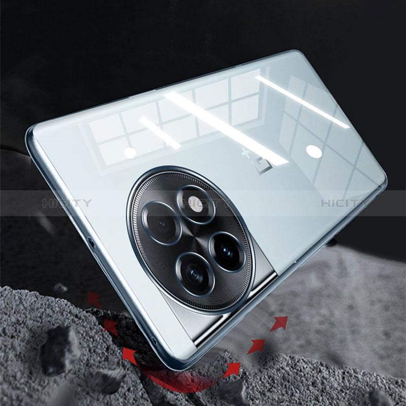 Custodia Silicone Trasparente Ultra Sottile Cover Morbida H01 per OnePlus 11R 5G