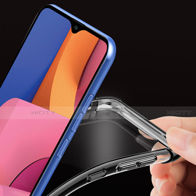 Custodia Silicone Trasparente Ultra Sottile Cover Morbida H01 per Samsung Galaxy A20s