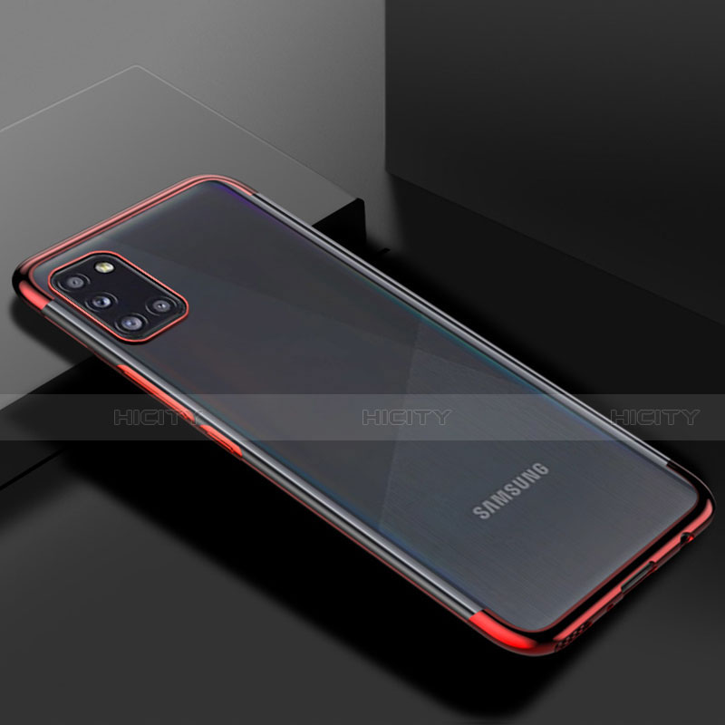 Custodia Silicone Trasparente Ultra Sottile Cover Morbida H01 per Samsung Galaxy A31