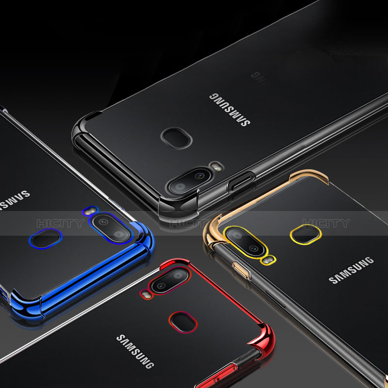 Custodia Silicone Trasparente Ultra Sottile Cover Morbida H01 per Samsung Galaxy A6s