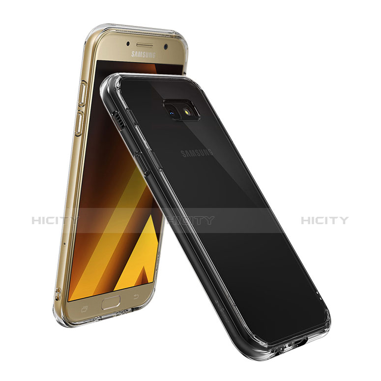 Custodia Silicone Trasparente Ultra Sottile Cover Morbida H01 per Samsung Galaxy A7 (2017) A720F