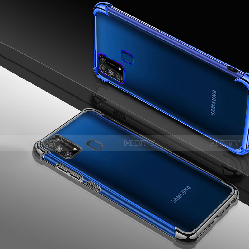 Custodia Silicone Trasparente Ultra Sottile Cover Morbida H01 per Samsung Galaxy M21s