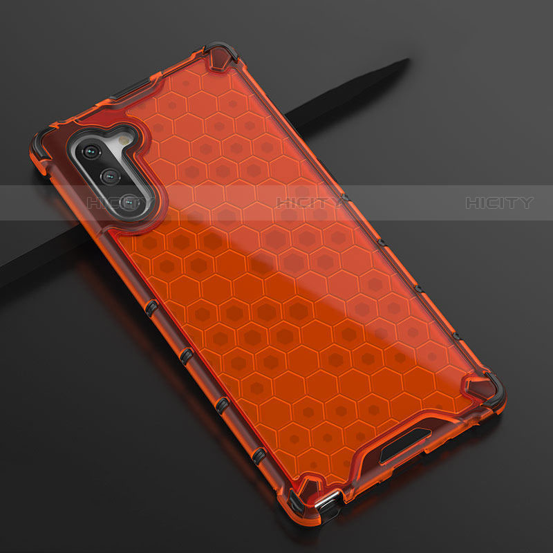 Custodia Silicone Trasparente Ultra Sottile Cover Morbida H01 per Samsung Galaxy Note 10 5G