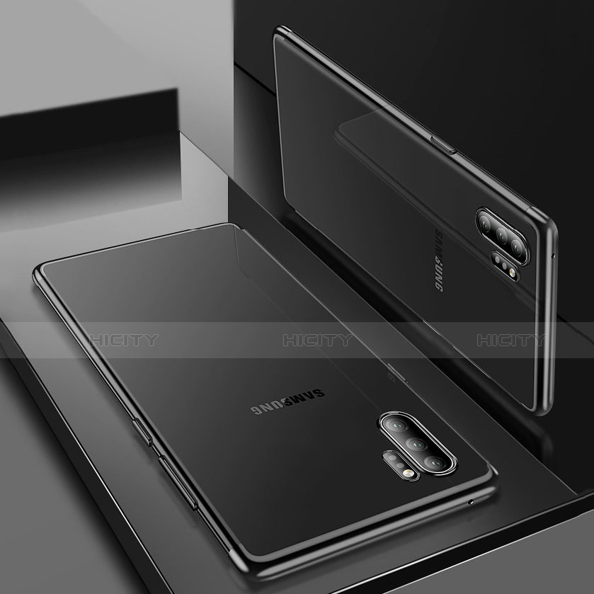 Custodia Silicone Trasparente Ultra Sottile Cover Morbida H01 per Samsung Galaxy Note 10 Plus