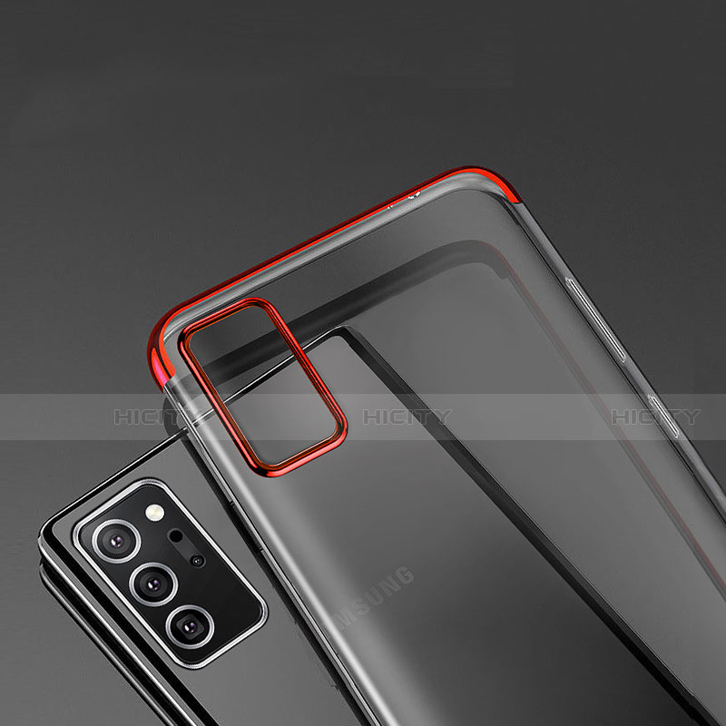 Custodia Silicone Trasparente Ultra Sottile Cover Morbida H01 per Samsung Galaxy Note 20 Ultra 5G