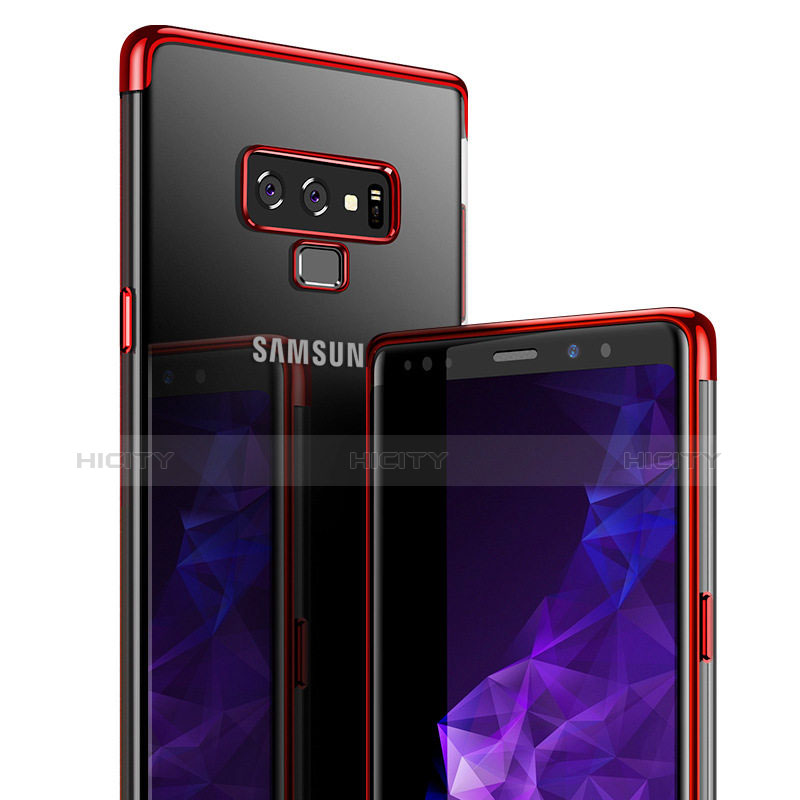Custodia Silicone Trasparente Ultra Sottile Cover Morbida H01 per Samsung Galaxy Note 9
