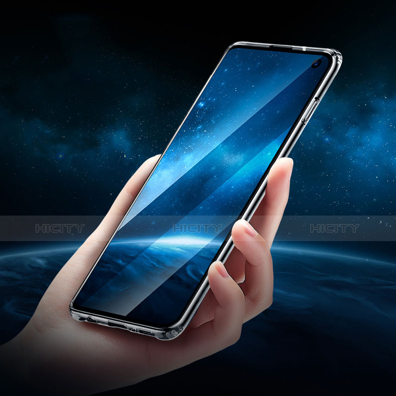 Custodia Silicone Trasparente Ultra Sottile Cover Morbida H01 per Samsung Galaxy S10