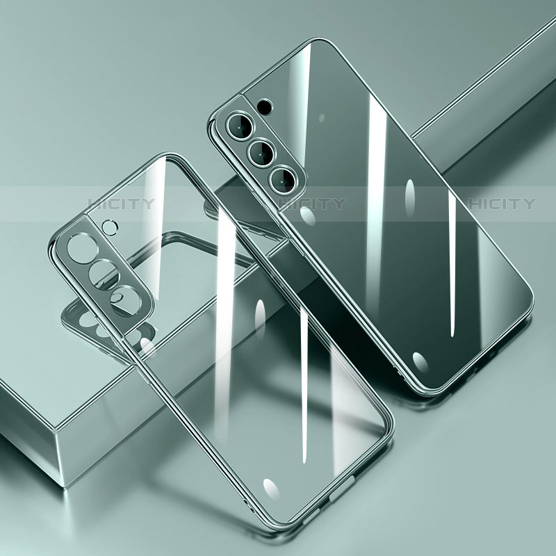 Custodia Silicone Trasparente Ultra Sottile Cover Morbida H01 per Samsung Galaxy S22 Plus 5G