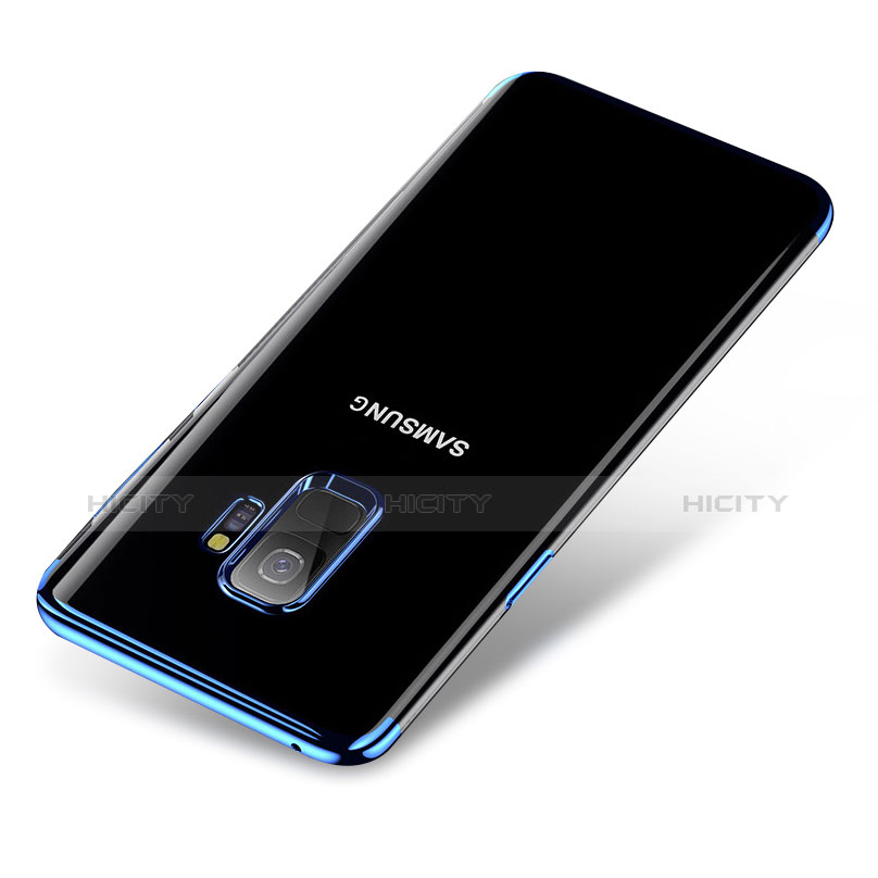 Custodia Silicone Trasparente Ultra Sottile Cover Morbida H01 per Samsung Galaxy S9