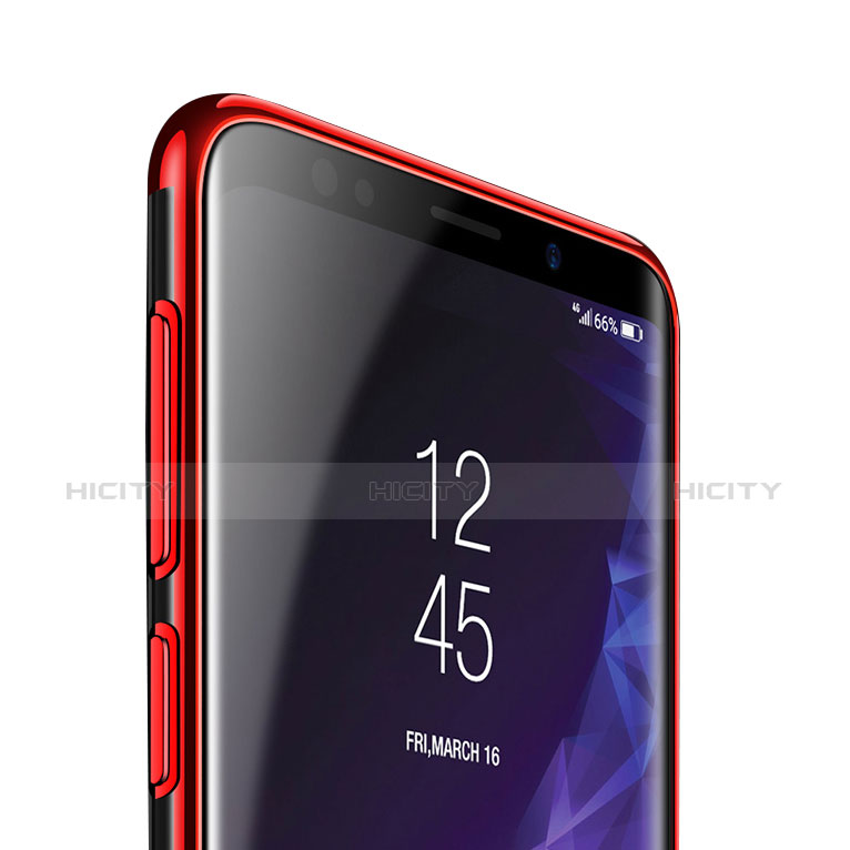 Custodia Silicone Trasparente Ultra Sottile Cover Morbida H01 per Samsung Galaxy S9