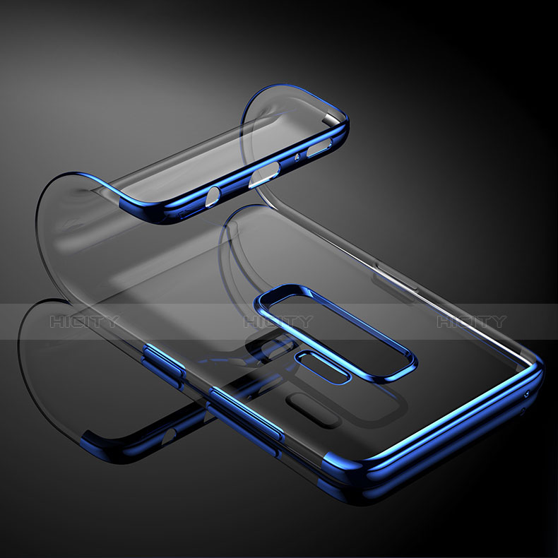 Custodia Silicone Trasparente Ultra Sottile Cover Morbida H01 per Samsung Galaxy S9 Plus