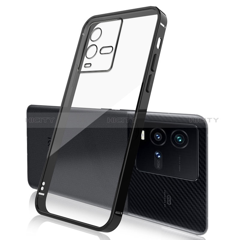 Custodia Silicone Trasparente Ultra Sottile Cover Morbida H01 per Vivo iQOO 10 5G