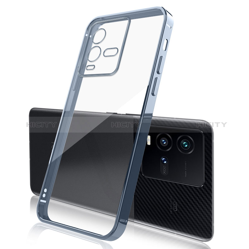 Custodia Silicone Trasparente Ultra Sottile Cover Morbida H01 per Vivo iQOO 10 5G
