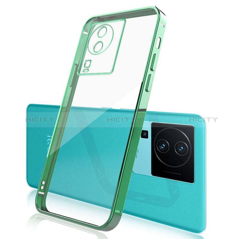 Custodia Silicone Trasparente Ultra Sottile Cover Morbida H01 per Vivo iQOO Neo7 5G