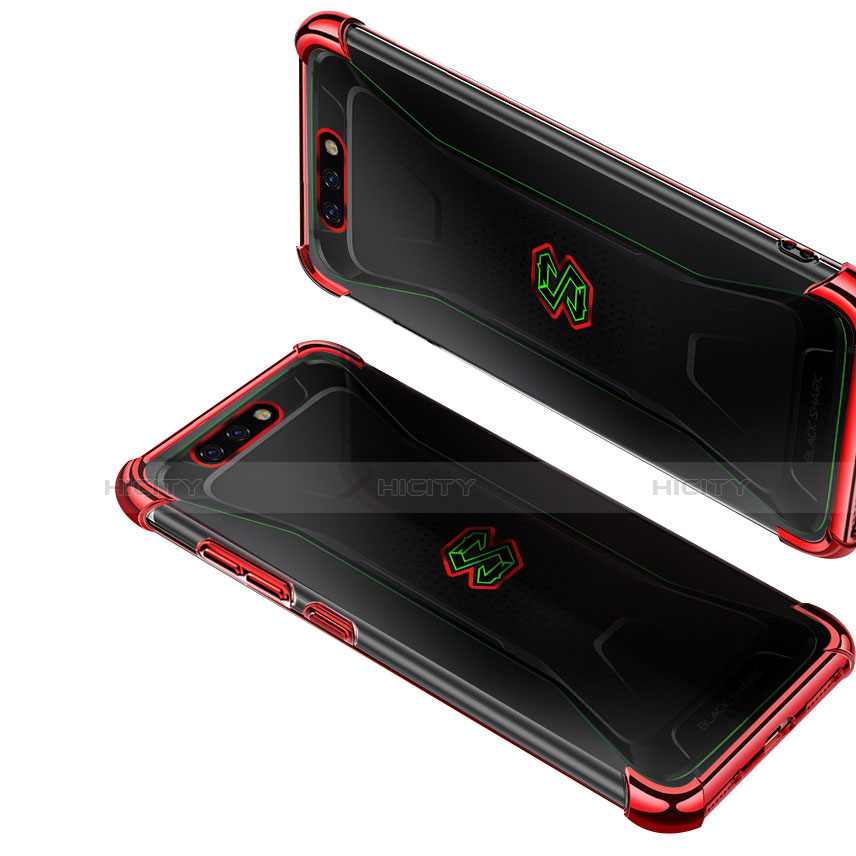 Custodia Silicone Trasparente Ultra Sottile Cover Morbida H01 per Xiaomi Black Shark
