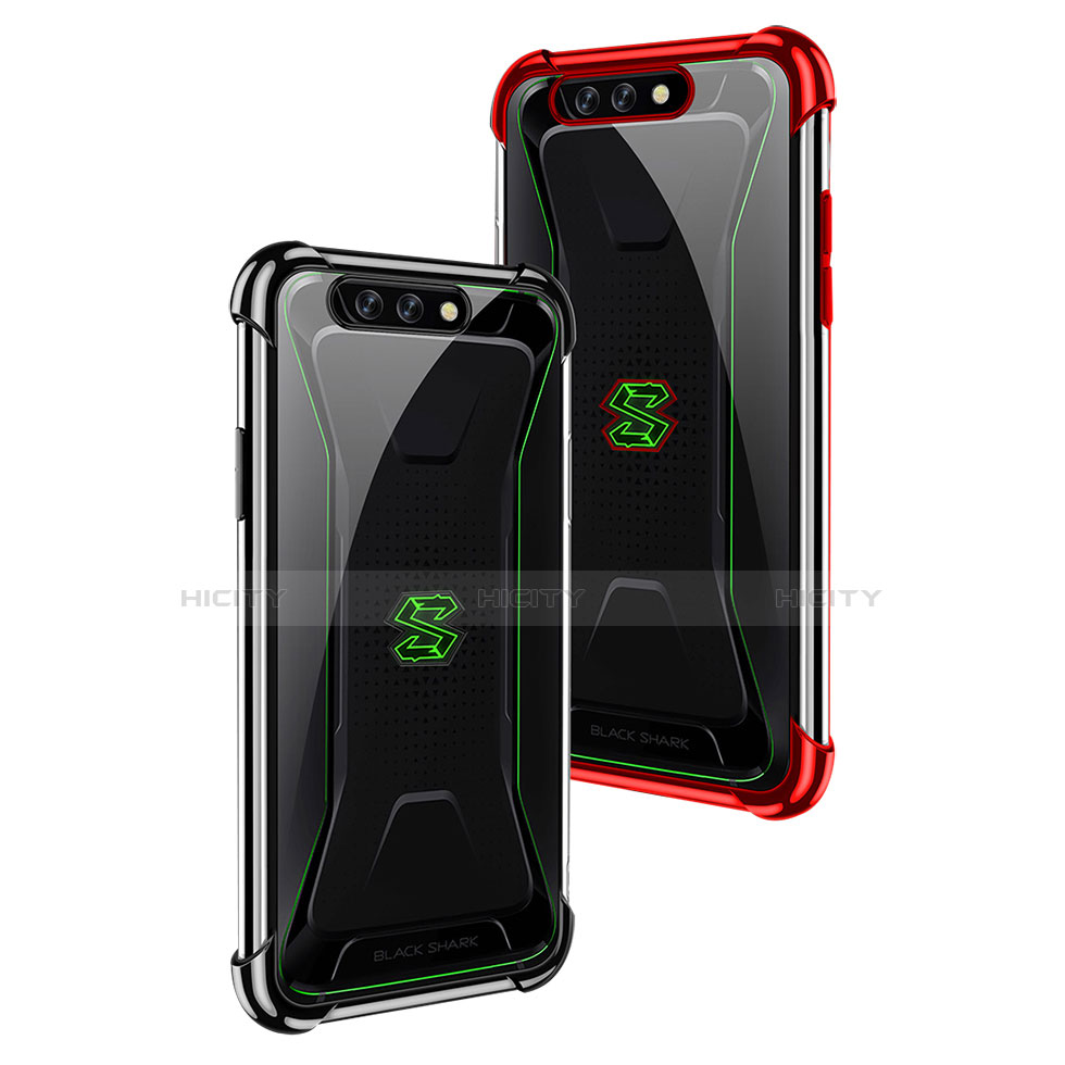 Custodia Silicone Trasparente Ultra Sottile Cover Morbida H01 per Xiaomi Black Shark