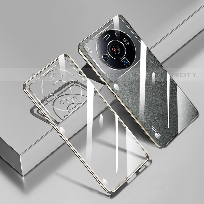 Custodia Silicone Trasparente Ultra Sottile Cover Morbida H01 per Xiaomi Mi 12 Ultra 5G