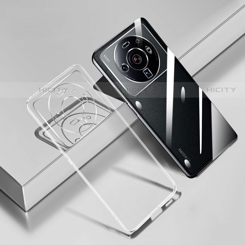 Custodia Silicone Trasparente Ultra Sottile Cover Morbida H01 per Xiaomi Mi 12S Ultra 5G