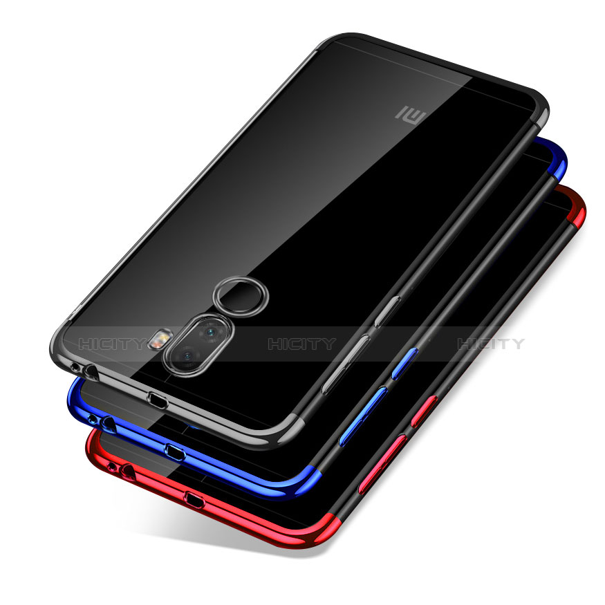 Custodia Silicone Trasparente Ultra Sottile Cover Morbida H01 per Xiaomi Mi 5S Plus