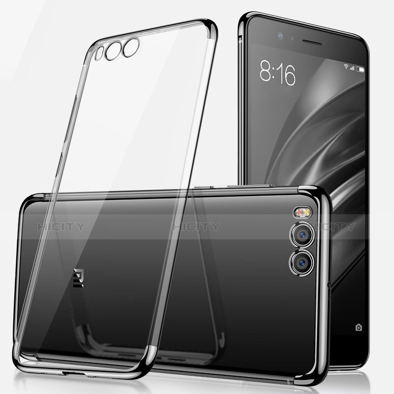 Custodia Silicone Trasparente Ultra Sottile Cover Morbida H01 per Xiaomi Mi 6
