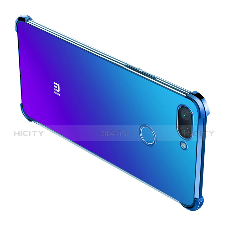 Custodia Silicone Trasparente Ultra Sottile Cover Morbida H01 per Xiaomi Mi 8 Lite