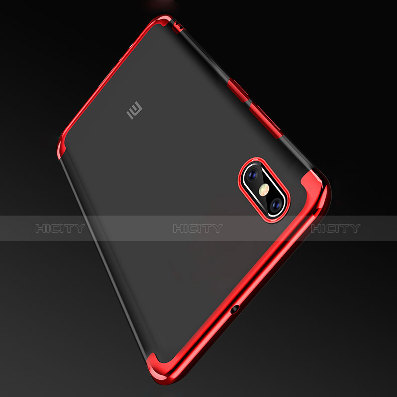 Custodia Silicone Trasparente Ultra Sottile Cover Morbida H01 per Xiaomi Mi 8 Pro Global Version